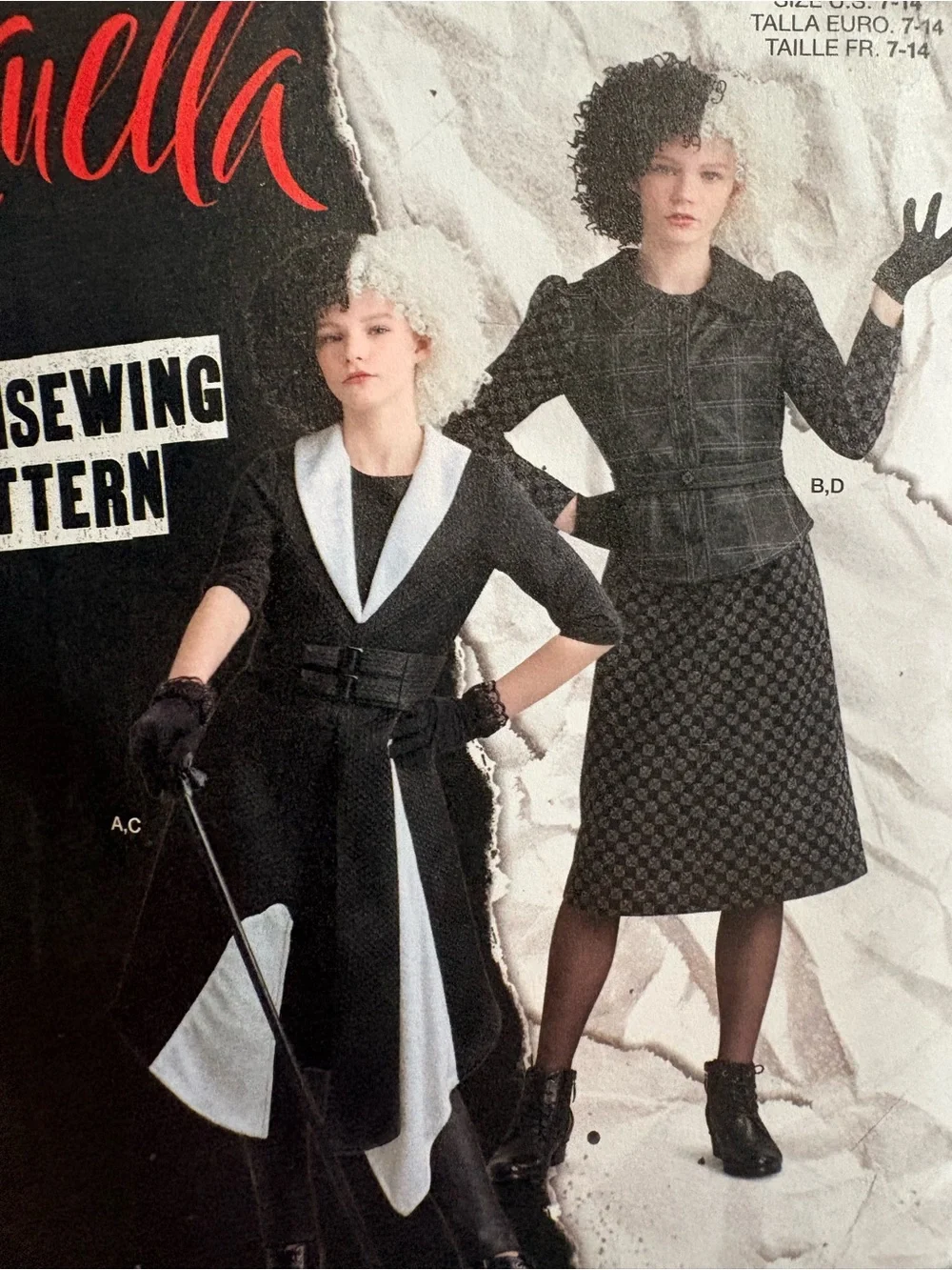 BN UNCUT SIMPLICITY 9345 A SEWING PATTERNS HALLOWEEN COSTUMES